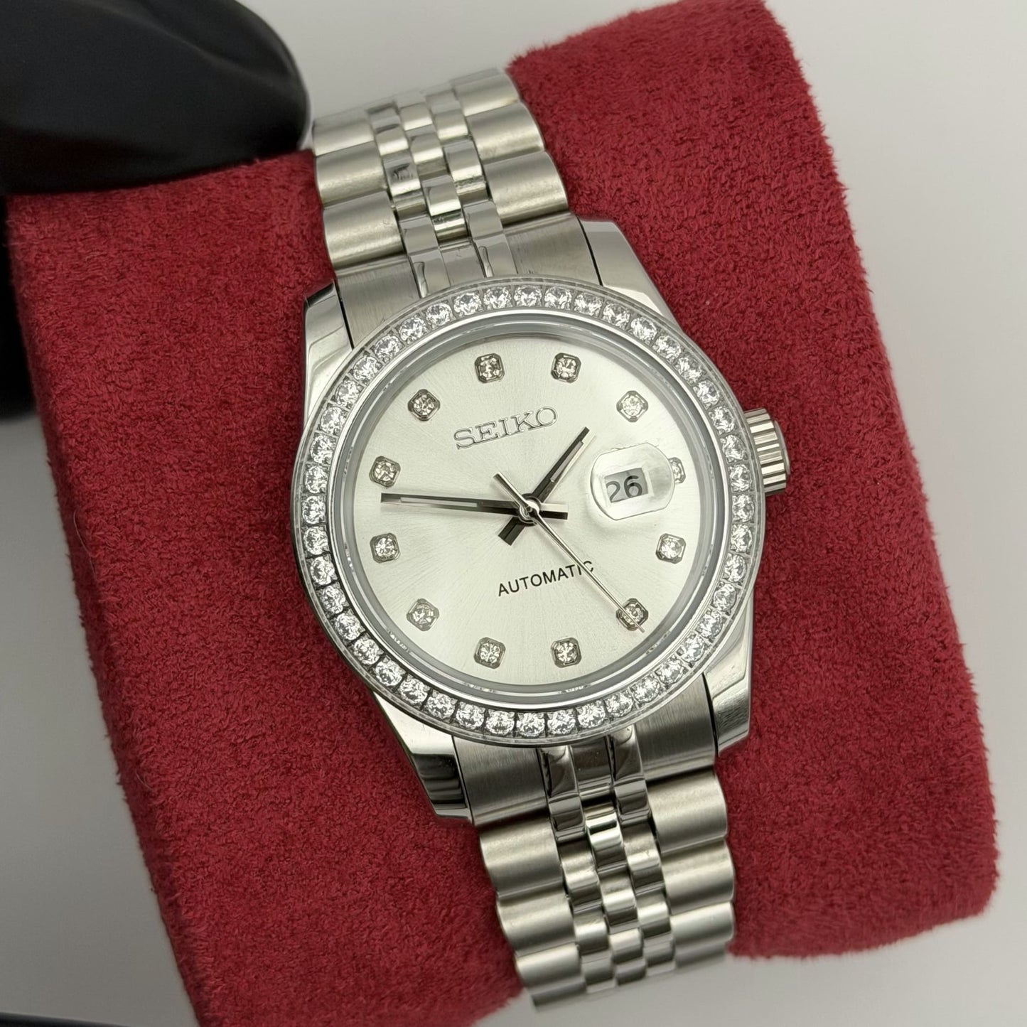 Women's Datejust Mod - Diamond Silver