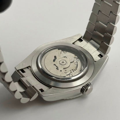 Datejust Mod - Textured Arabic White