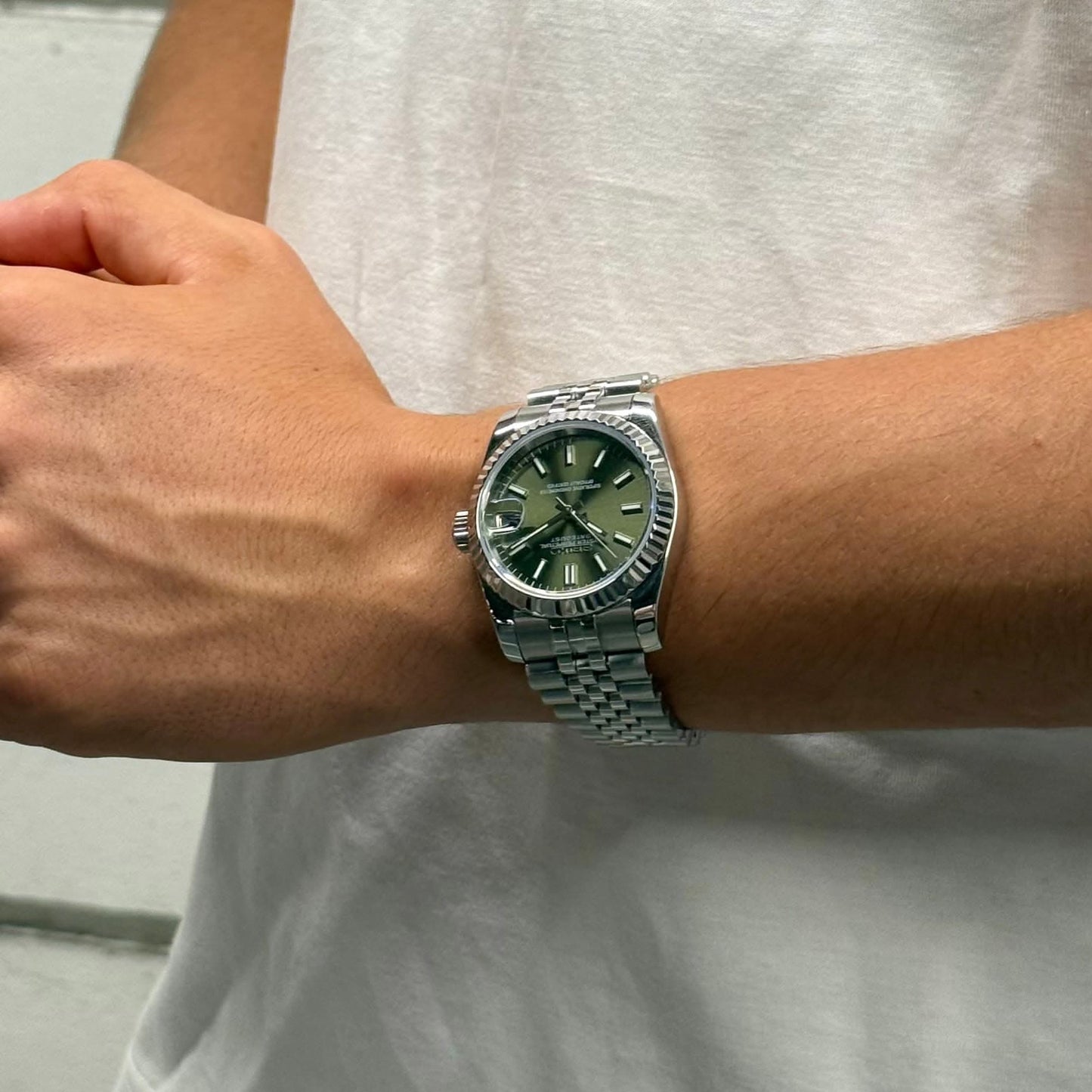 Datejust Mod - Olive