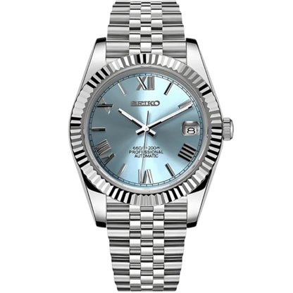 Datejust Mod - Roman Baby Blue